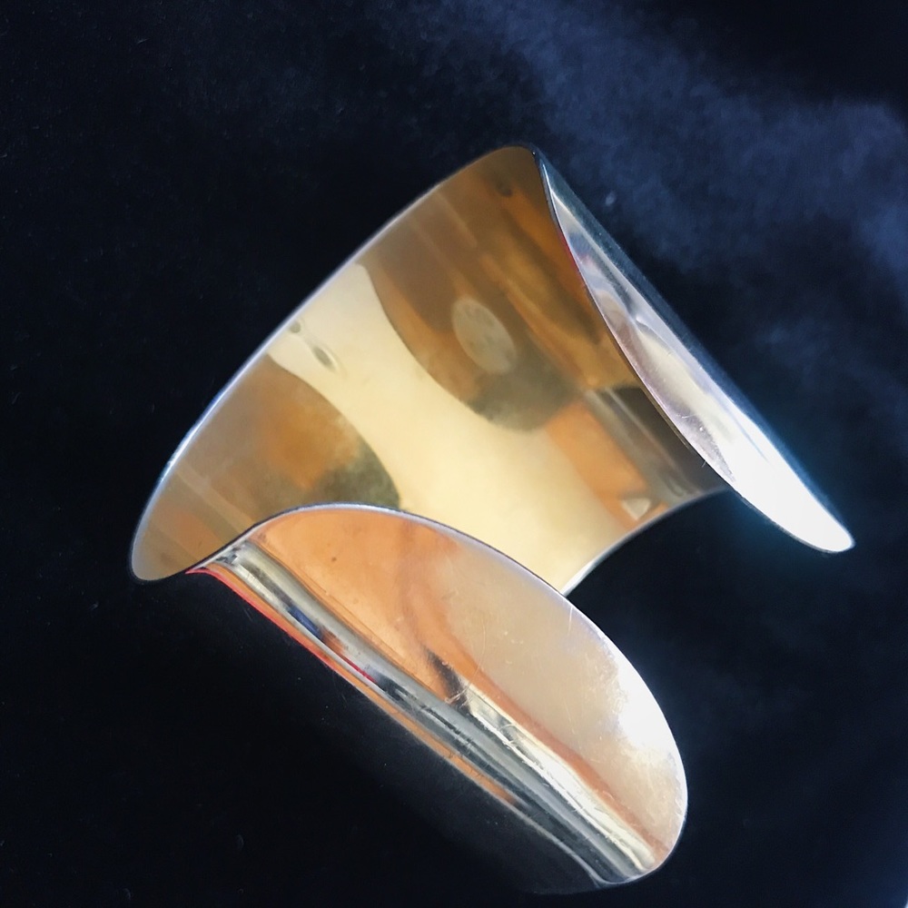 VINTAGE Silver Cuff Bracelet